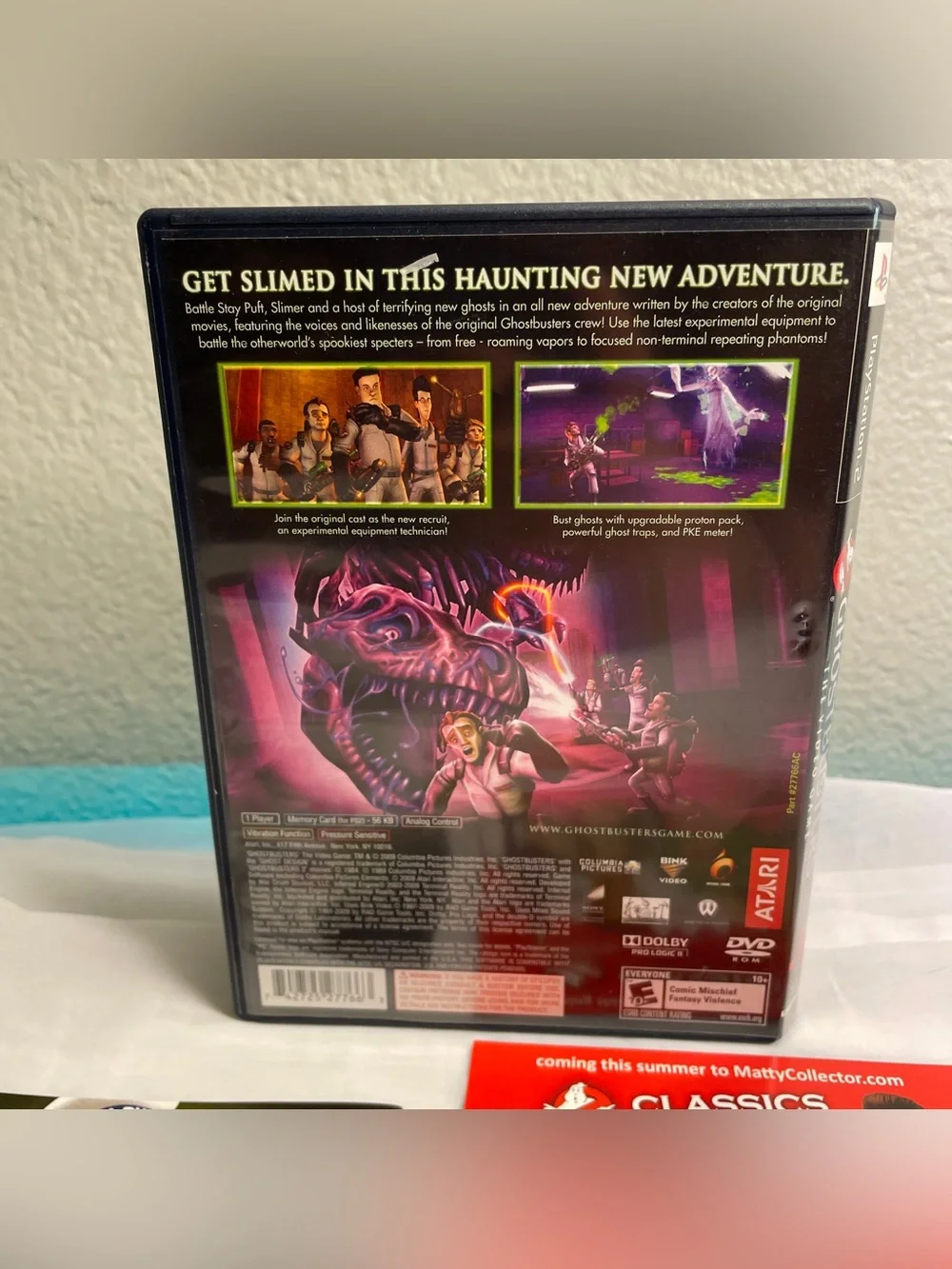 Ghostbusters: The Video Game (PlayStation 2 PS2 2009) CIB Complete Tested Works